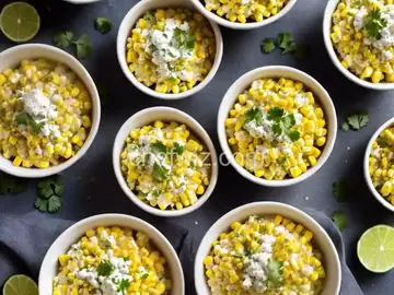Creamy Corn Cups ("Esquites")
