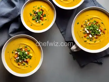Creamy Curried Root Vegetable Soup