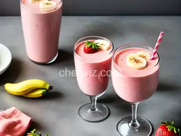 Creamy-Dreamy Strawberry-Banana Smoothie