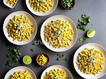 Creamy Elote Corn Pasta