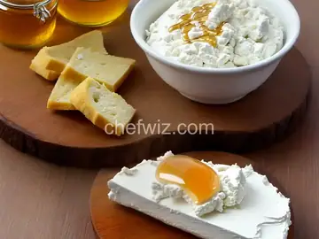 Creamy Goat Cheese and Honey