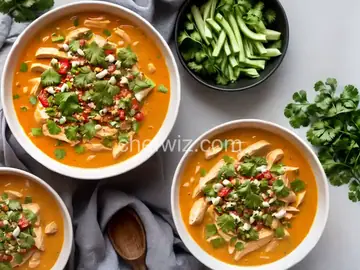 Creamy Gochujang White Chicken Chili