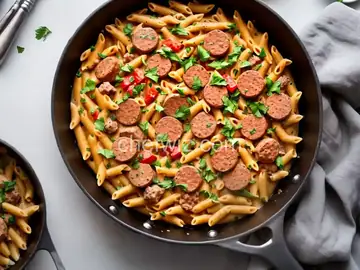 Creamy Italian Sausage One-Pan Pasta