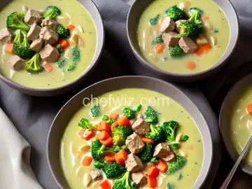 Creamy Italian Sausage and Broccoli Soup