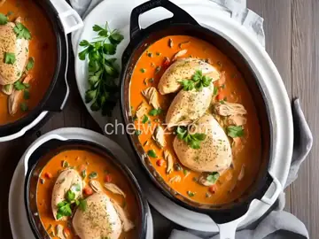 Creamy Italian Slow Cooker Chicken
