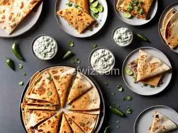 Creamy Jalapeno and Pulled Pork Quesadilla
