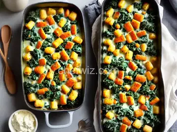 Creamy Kale & Gnocchi Bake