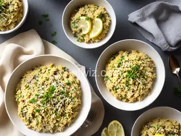 Creamy Lemon Orzo