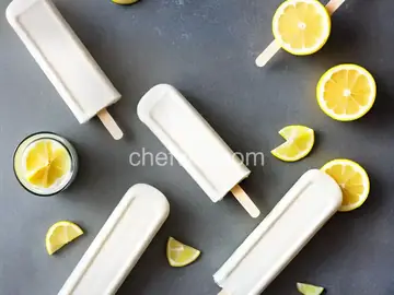 Creamy Lemonade Ice Pops