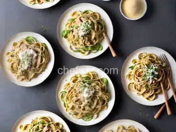 Creamy Linguini for Two