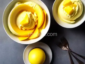Creamy Mango Sorbet