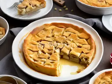 Creamy Matzo-Apple Kugel