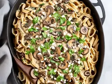 Creamy Mushroom Pasta