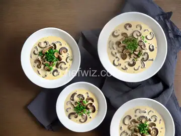 Creamy Mushroom Sauce with Milk