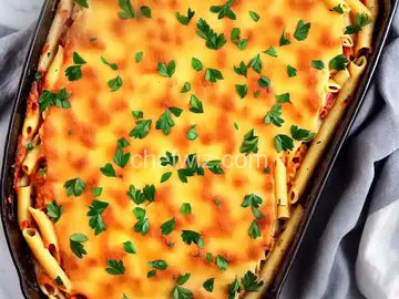 Creamy Parmesan Baked Pasta
