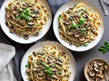 Creamy Pasta With Mushrooms (Pasta ai Funghi) Recipe