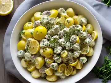 Creamy Potato Salad With Lemon and Fresh Herbs