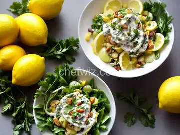 Creamy Preserved Lemon Dressing