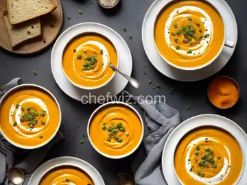 Creamy Pumpkin Soup with Canned Pumpkin Puree