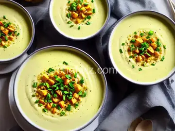 Creamy Roasted Cauliflower Soup