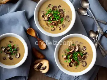 Creamy Roasted Mushroom Soup