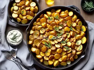 Creamy Rosemary Potatoes