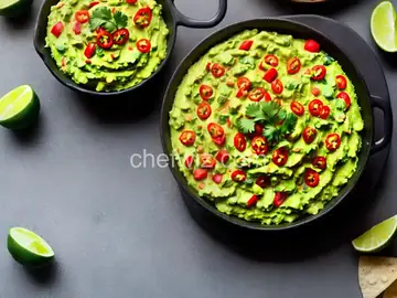 Creamy, Spicy Guacamole