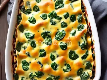 Creamy Spinach and Mushroom Lasagna