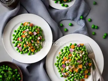 Creamy Spring Peas With Pancetta