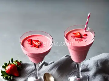 Creamy Strawberry-Ginger Smoothie