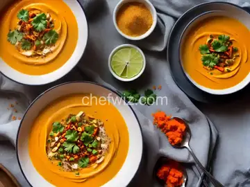 Creamy Thai Carrot Sweet Potato Soup