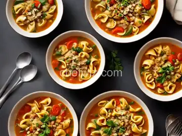 Creamy Tortellini Minestrone