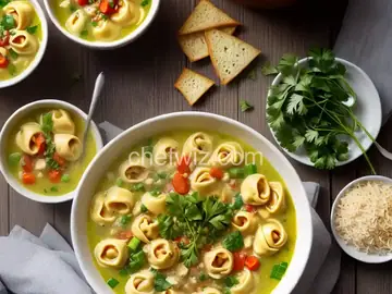 Creamy Tortellini Soup