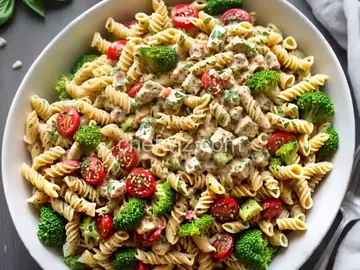 Creamy Vegan Pasta Salad