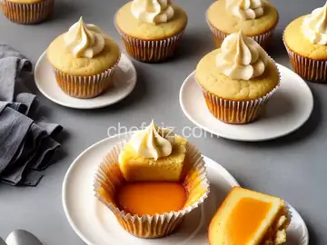 Creme Brulee-Flavored Cupcakes