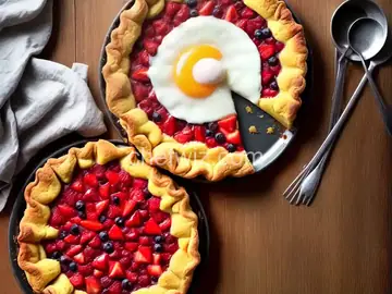 Crescent Breakfast Tart