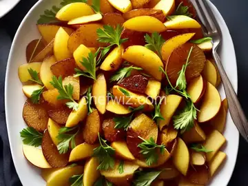 Crisp Apples with Citrus Dressing