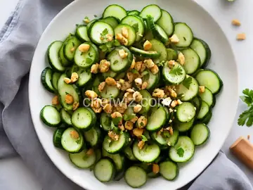 Crisp Marinated Cucumbers