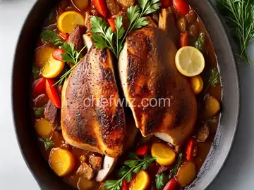 Crisp Roast Duck
