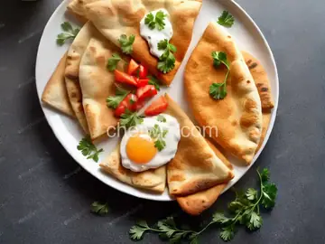 Crispy Breakfast Pita