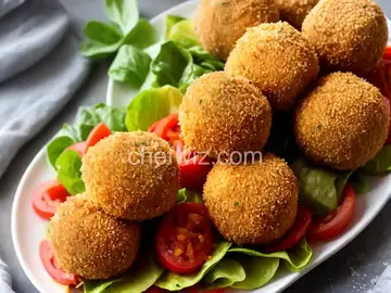 Crispy Chicken Parm Balls