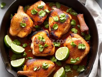 Crispy Ginger-Lime Chicken Thighs