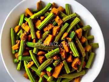 Crispy Indian Okra