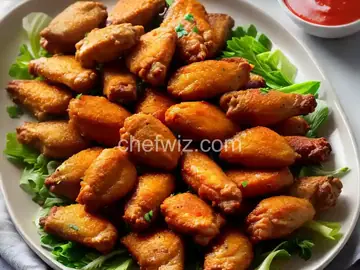 Crispy Oven-Fried M-80 Chicken Wings