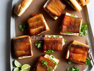 Crispy Pork Belly Sandwich