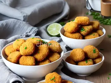 Crispy Ranch Air Fryer Nuggets