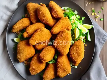 Crispy Rice Cereal-Coated Fried Chicken