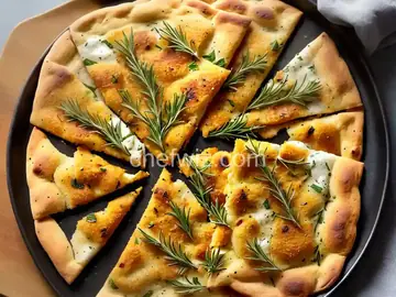 Crispy Rosemary Sea Salt Flatbread Crackers