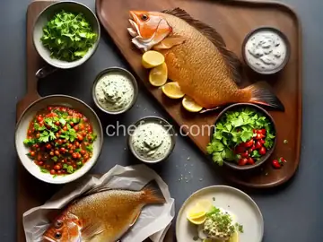 Crispy Snapper With Chaat Masala
