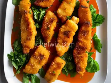 Crispy with Shiso Leaves Tender Chicken Tempura